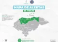 Guatemala y Honduras se preparan para el ingreso de un frente frío con lluvias y vientos intensos