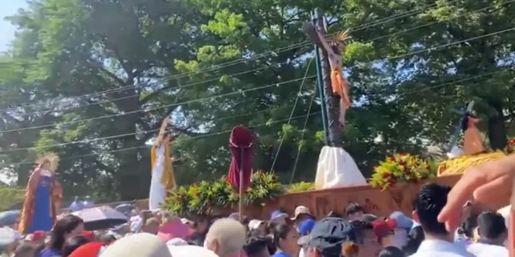 Devoción sin calles: Nicaragua celebra el Viernes Santo bajo vigilancia y sin procesiones públicas