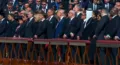 Xiomara Castro entre los mandatarios asistentes al funeral del Papa Francisco.