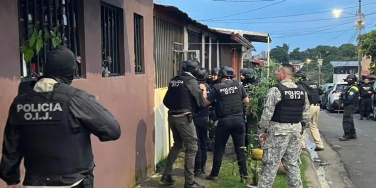 Fiscalía de Costa Rica demanda urgencia para aprobar allanamientos las 24 horas ante alza de criminalidad