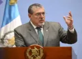 Bernardo Arévalo, presidente de Guatemala.