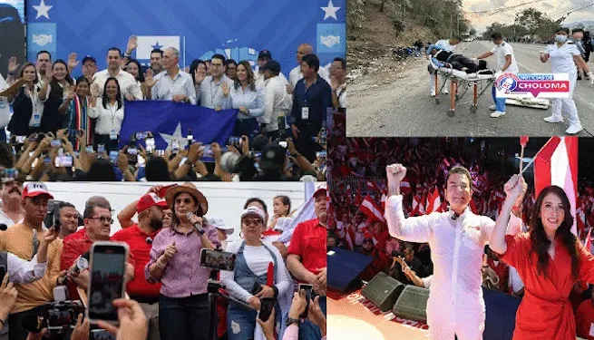 El bronco tono de la campaña electoral en Honduras