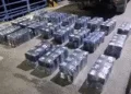 La cocaína estaba oculta en la embarcación pesquera.