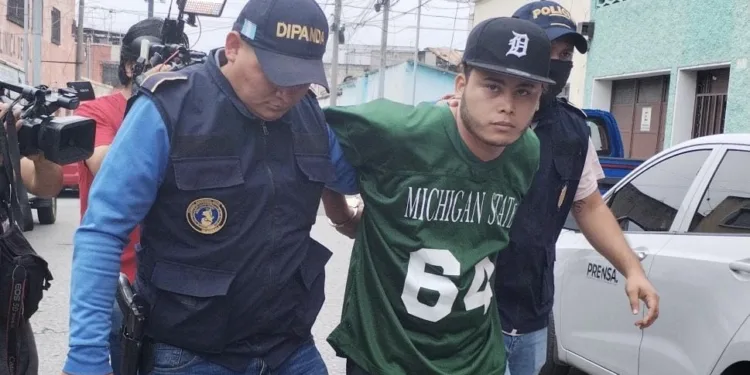 Capturan a presunto cabecilla de la MS en operación policial en Ciudad de Guatemala