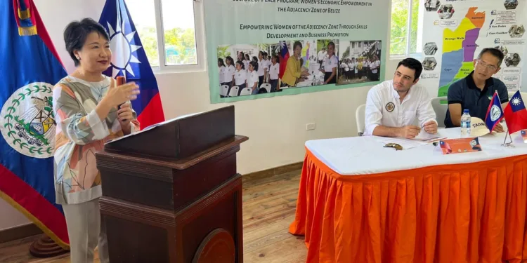 Belice y Taiwán lanzan proyecto para empoderar a mujeres de la Zona de Adyacencia