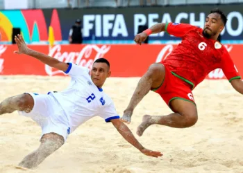 El Salvador cae en los penales ante Omán en el Mundial de fútbol playa en Seychelles