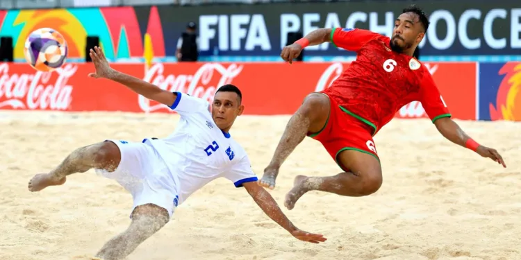El Salvador cae en los penales ante Omán en el Mundial de fútbol playa en Seychelles