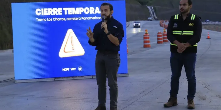 Tramo de la Panamericana en El Salvador continuará cerrado al menos hasta el próximo domingo