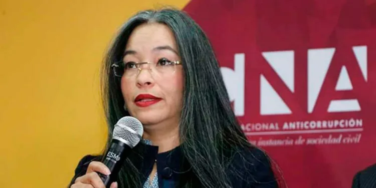 Gabriela Castellanos, directora del Consejo Nacional Anticorrupción (CNA) de Honduras.