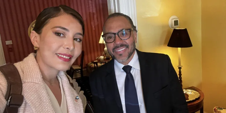 Diputada hondureña destaca modelo Bukele al reunirse con presidente de Asamble Legislativa salvadoreña