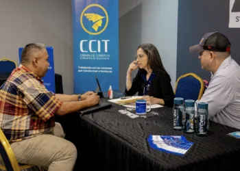 Espacios de Oportunidades Laborales, una feria de empleo impulsada por la Cámara de Comercio e Industrias de Tegucigalpa (CCIT), Honduras.