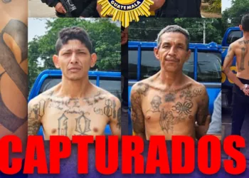 Capturan en Guatemala a dos pandilleros salvadoreños buscados por homicidio y otros delitos