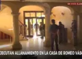 Allanamiento en la vivienda de Romeo Vásquez Velásquez, general en retiro y prófugo.