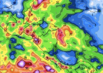 Onda tropical provocará lluvias en Centroamérica este fin de semana
