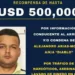 EEUU anuncia en Nicaragua recompensa de medio millón de dólares por narco costarricense