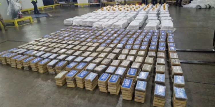 Costa Rica incauta más de tres toneladas de cocaína en contenedor con fruta rumbo a Europa