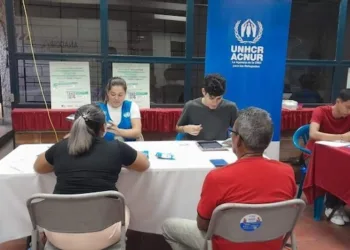 Según datos de ACNUR, más de 600.000 nicaragüenses han solicitado refugio o protección internacional en países como Costa Rica, Estados Unidos, España y México.