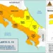 Costa Rica emite Alerta Naranja por lluvias en cinco regiones del país