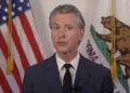 Gavin Newsom, gobernador de California.