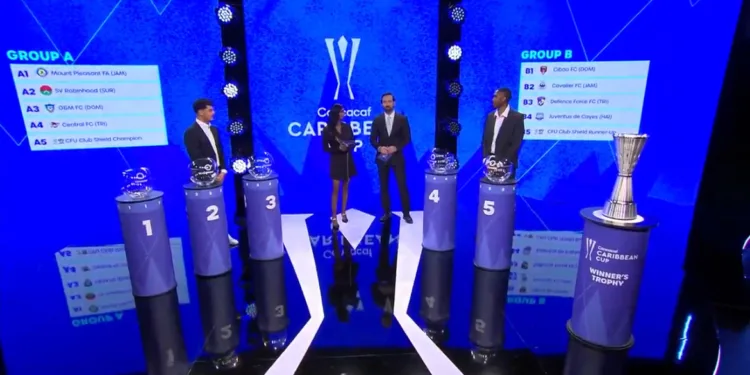 Sorteo define grupos de la Copa Centroamericana Concacaf 2025: 20 clubes competirán por un lugar en la Copa de Campeones