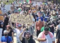 Protestas en Los Ángeles contra redadas migratorias paralizan autopistas y desatan polémica por despliegue federal