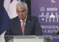 José Raúl Mulino, presidente de Panamá.