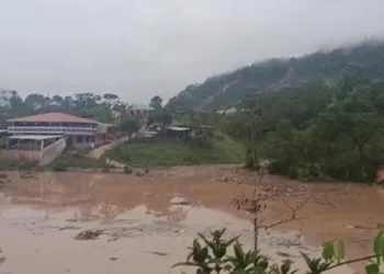 Inundaciones en Honduras provocadas por Erick.