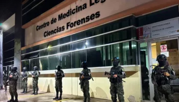 Militares resguardan el Centro de Ciencias Forenses de Honduras por amenazas de estructuras criminales