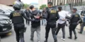Tres pandilleros del Barrio 18 fueron detenidos frente a los tribunales de justicia de la capital, cuando pretendían llevar a cabo un atentado.