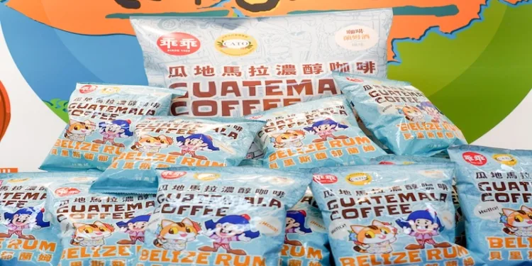 Café de Guatemala y ron de Belice se fusionan en bocadillo taiwanés