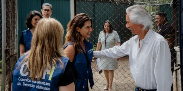 CIDH visita periodista José Rubén Zamora y a otros prisioneros en seguimiento a denuncias por criminalización y persecución política