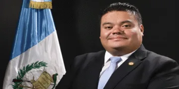 Allan Rodríguez, expresidente del Congreso de Guatemala.