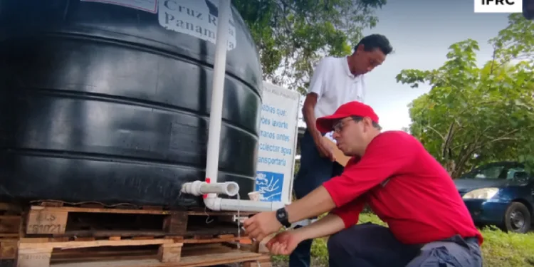 Cruz Roja Panameña dona más de $430,000 para enfrentar crisis hídrica en Herrera y Los Santos