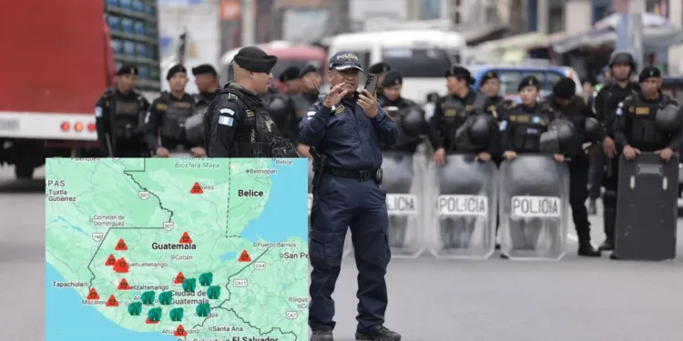 Gobierno de Guatemala informa liberación total de bloqueos realizados por sindicatos docentes y sanitarios