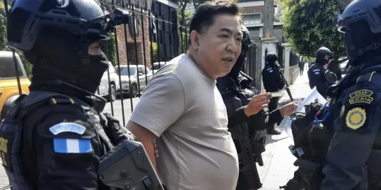 Ciudadano chino es arrestado en Guatemala con fines de extradición por acusación de lavado de dinero