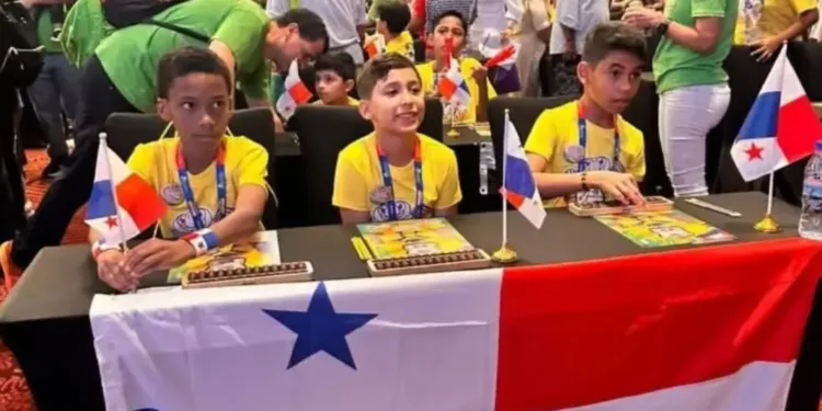 Panamá celebra a sus campeones mundiales de cálculo mental