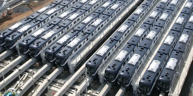 Último tren de Línea 3 del Metro llega a Panamá: inicia ensamblaje y se perfilan pruebas para 2026