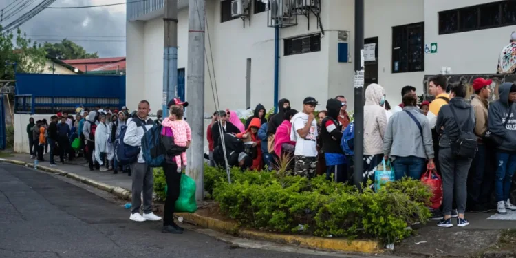 migrantes nicaraguenses