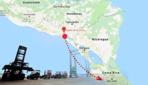 Conexión del primer ferry entre Costa Rica y El Salvador