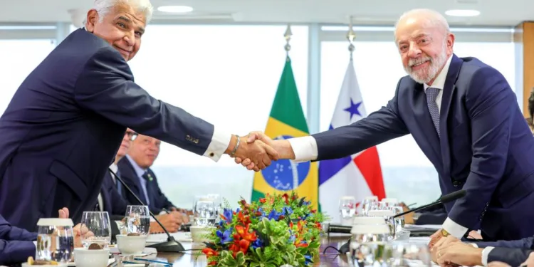 Brasil se une al Tratado de Neutralidad del Canal de Panamá tras reunión entre presidentes Lula y Mulino