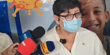 Carla Paredes, ministra de Salud de Honduras.