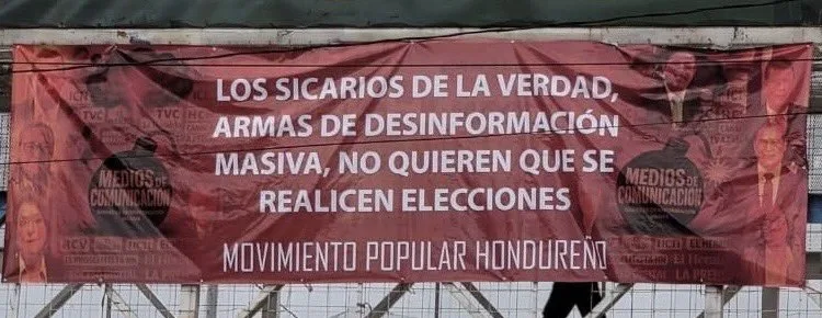 Presidente del Congreso arremete contra periodistas en medio de tensión preelectoral en Honduras