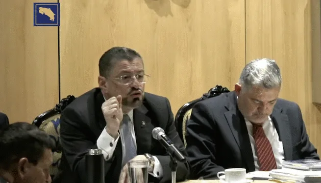 Chaves califica investigación por corrupción en su contra como un “golpe de Estado judicial”