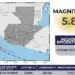 Sismo de 5.8 grados sacude el pacífico guatemalteco
