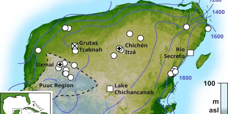 Sequías prolongadas habrían causado colapso de los mayas