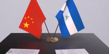 banderas china nicaragua