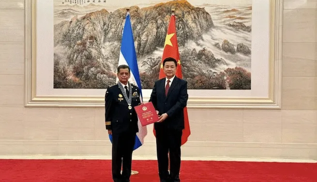 China condecora a jefe policial nicaragüense señalado de dirigir violaciones de derechos humanos