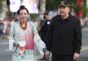 Dictadores de Nicaragua, Rosario Murillo y Daniel Ortega.