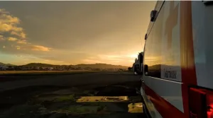 ambulancia en aeropuerto san jose