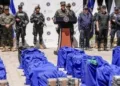 Autoridades de Seguridad de El Salvador presentan el más reciente decomiso de drogas, valorado en $35 millones